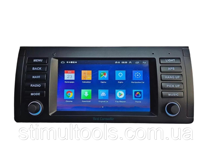 Штатна Mагнікола 7" X5 E39 Android 12- 4+32GB- With carplay+FAN, фото 1