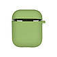 Чехол Silicone Case with microfibra для Airpods 1/2, фото 6