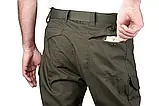Тактичні штани SMILO cargo rip stop олива, фото 7