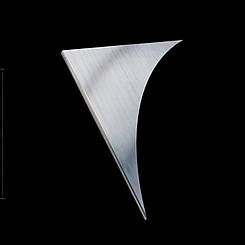 Косинка дугоподібна 167х167 4 мм сталь сполучний елемент для посилення конструкцій приварна ККД-167 1шт