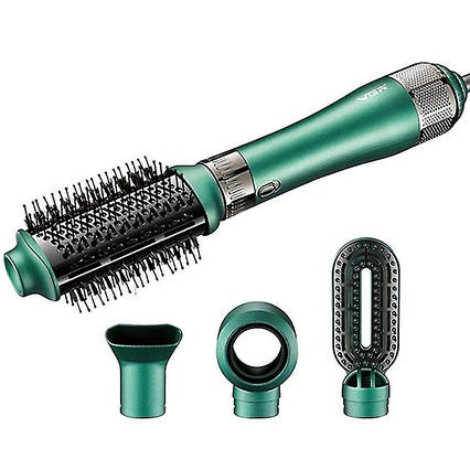 Фен-щітка для волосся VGR Professional StyleFusion V-493 Green