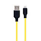 Кабель USB Hoco X21 Plus Silicone Lightning, фото 3