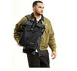 Чоловічий рюкзак-рол чорний об'єм 20 літрів, фото 2