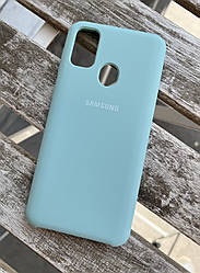 Чохол бампер Epik Silicone Cover Case для Samsung Galaxy M30s M21 M31 Бірюзовий