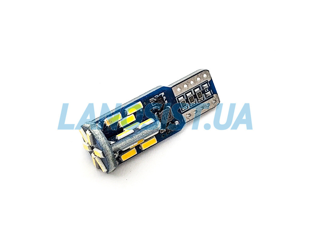 Лампа LED W5W 650Lm 30xSMD (4014) + обманка C24502
