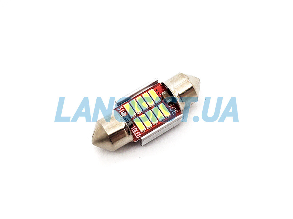 Лампа LED C5W 220Lm 10xSMD (4014) 31мм C24503
