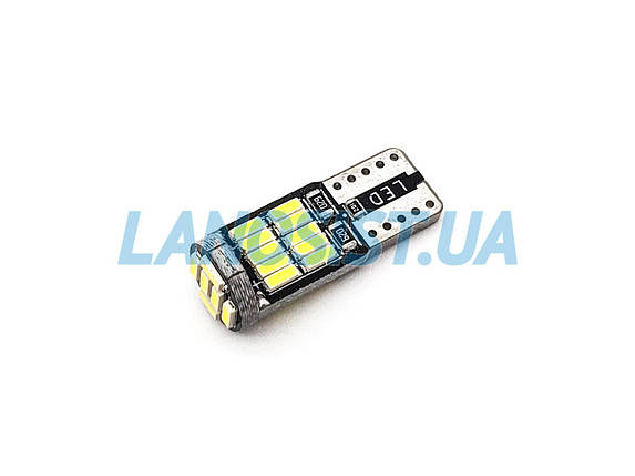 Лампа LED W5W 650Lm 30xSMD (4014) + обманка C24502, фото 1