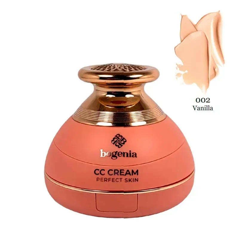 Зволожуючий тональний крем (кушон) Bogenia Velvet CC Cream BG601 - №2 (Vanilla)