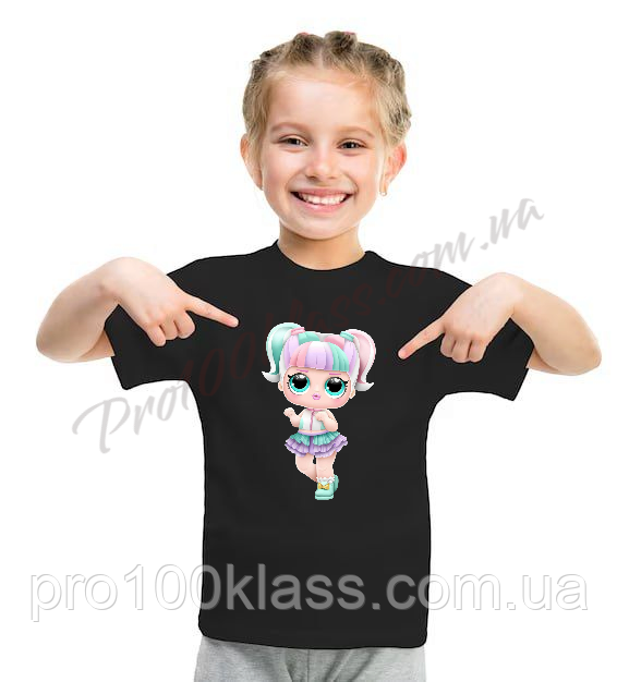 Футболка дитяча підліткова Lol дівчинка L.O.L, фото 1