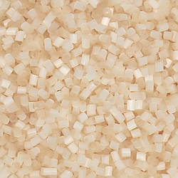 Бісер рубка сатин 2 мм 25 г Бежевий