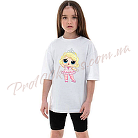 Футболка дитяча підліткова Lol дівчинка L.O.L
