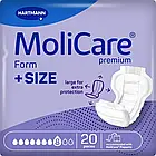 Прокладки анатомічної форми при нетриманні сечі і калу MoliCare Premium Form 8 крапель 20шт, фото 3