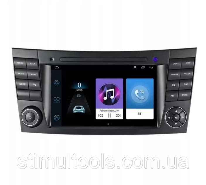 Штатна Magнітола 8" BENZ W211 Android 12- 4+32GB- With carplay+CANBUS, фото 1