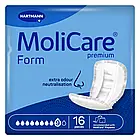 Прокладки анатомічної форми при нетриманні сечі і калу MoliCare Premium Form 9 крапель 16шт, фото 3