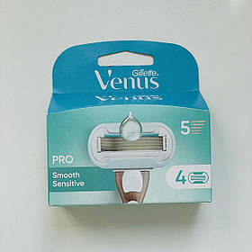 Леза Gillette Venus PRO Smooth Sensitive, 4 шт