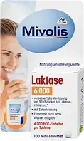 Біологічно активна добавка Mivolis Laktase 6.000, 100 шт