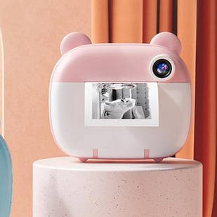 Дитячий фотоапарат миттєвого друку DIY Instant Digital Camera Рожевий