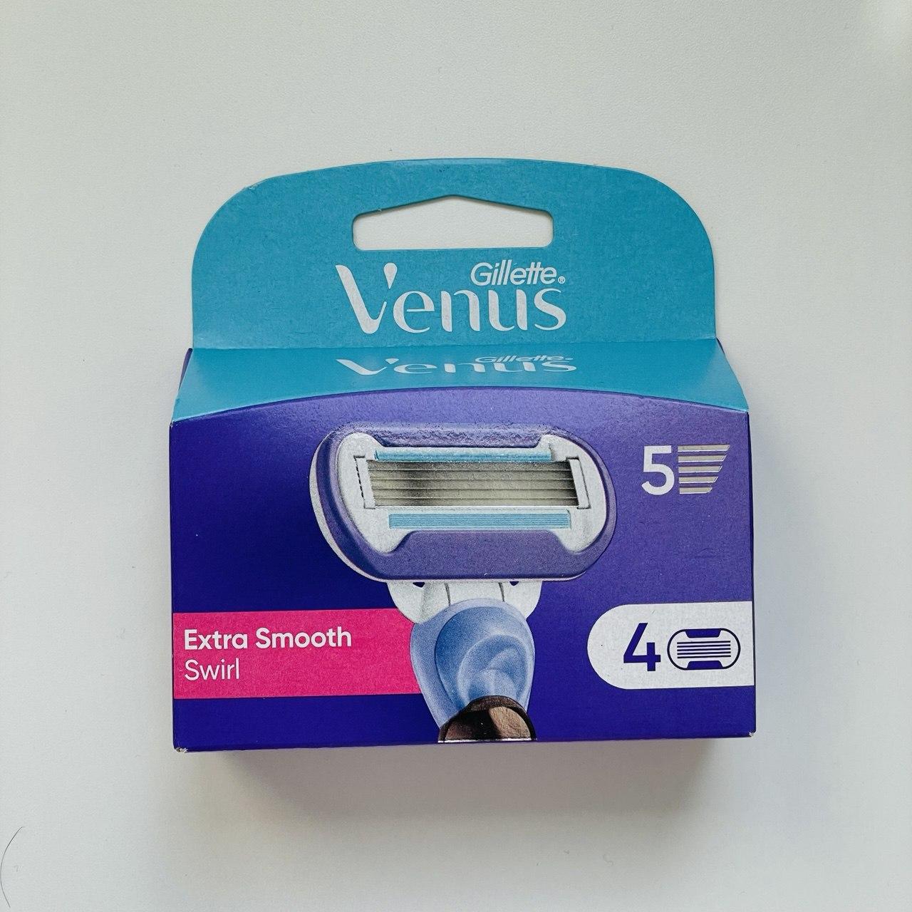 Леза Gillette Venus Extra Smooth Swirl, 4 шт