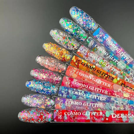 Гель лаки Cosmo glitter