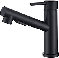 Кухонний змішувач для мийки Kitchen Faucet 012312 Змішувач для умивальника з витяжною лійкою