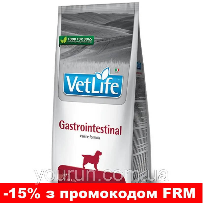 Farmina (Фармина) Vet Life - Gastrointestinal Сухий лікувальний корм для дорослих собак при захворюванні ШКТ 2 кг