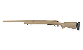 Страйкбольна снайперська гвинтівка М-24 CM.702A U Upgraded Version 500 FPS - Tan [CYMA] (для страйкболу)