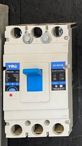 Автоматичний вимикач YRO YRM1Z-400 DC MCCB 2P 400A 550V (3P Size)