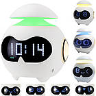 Дитячий будильник з екраном від USB, TS-002 / Дитячі годинники настільні / Розумний будильник для дітей, фото 6