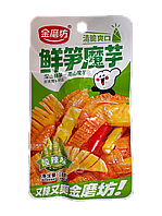 Конжак снек зі свіжими пагонами бамбука Sour & Hot Flavor Golden Mill 18г