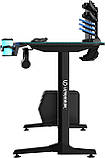 Геймерський ігровий стіл Ultradesk Frag (UDESK-FG-BL), фото 3