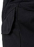 Тактичні шорти SMILO cargo rip stop black, фото 7