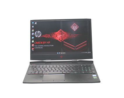 Ігровий ноутбук HP OMEN Intel Core i7-9750H/ 16GB/ SSD 512GB/ GeForce GTX 1650/ 15.6" FullHD IPS, фото 1