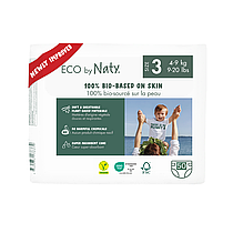 Органічні підгузники Eco by Naty Розмір 3 (від 4 до 9 кг) 50 шт