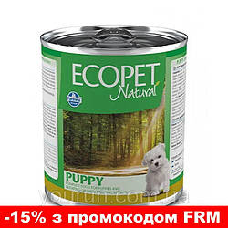 Farmina (Фарміна) Ecopet Natural Puppy Chicken - Консервований корм із куркою для цуценят усіх порід, вагітних собак і собак, що