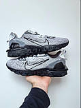 Сірі текстильні чоловічі кросівки Nike React Vision Демісезонні Найк Реакт Віжн, фото 6
