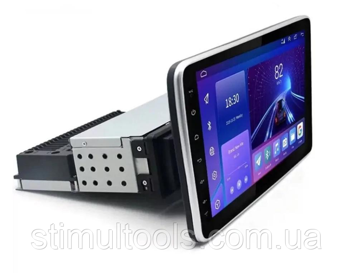 Універсальна Mагнітола 1003M 10.1" (4+32 GB) Android-12 With ips Carplay, фото 1