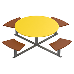 Дитячий столикдля дитячих майданчиків Kidigo (12601)