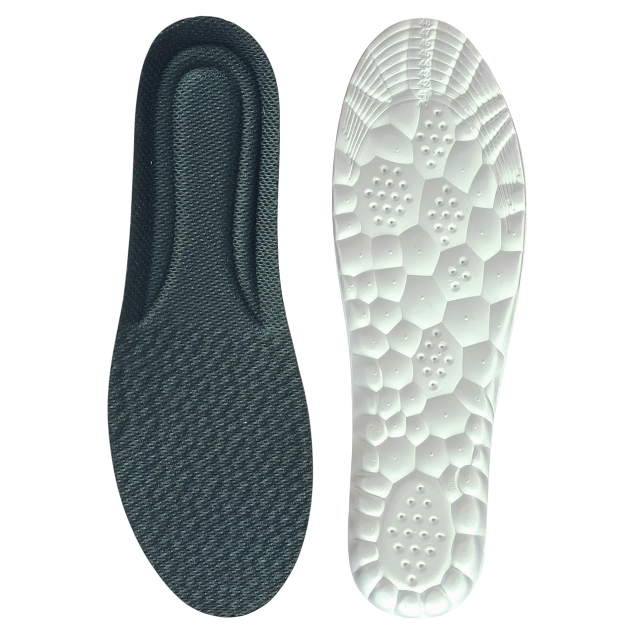 Устілки універсальні ErgoStride 40-46 (26.0 - 29.5 см) всесезонні, обрізні, для всіх видів взуття, чорний, фото 1