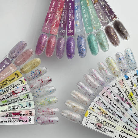 Бази з кольоровою поталлю Potal Yogurt Base (Дизайнер)