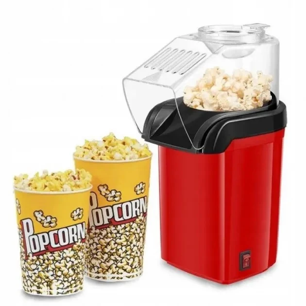 Прилад для виготовлення попкорну Popcorn Maker Червоний