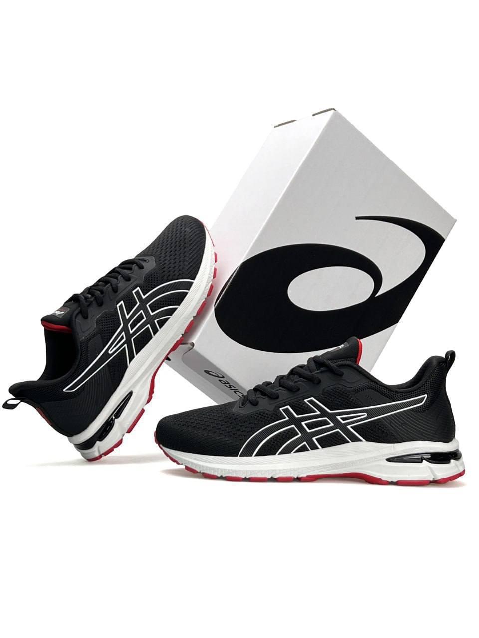 Чорні текстильні чоловічі кросівки ASICS GT-1000 11 Dark Navy Демісезонні Асікс, фото 1