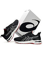 Чорні текстильні чоловічі кросівки ASICS GT-1000 11 Dark Navy Демісезонні Асікс