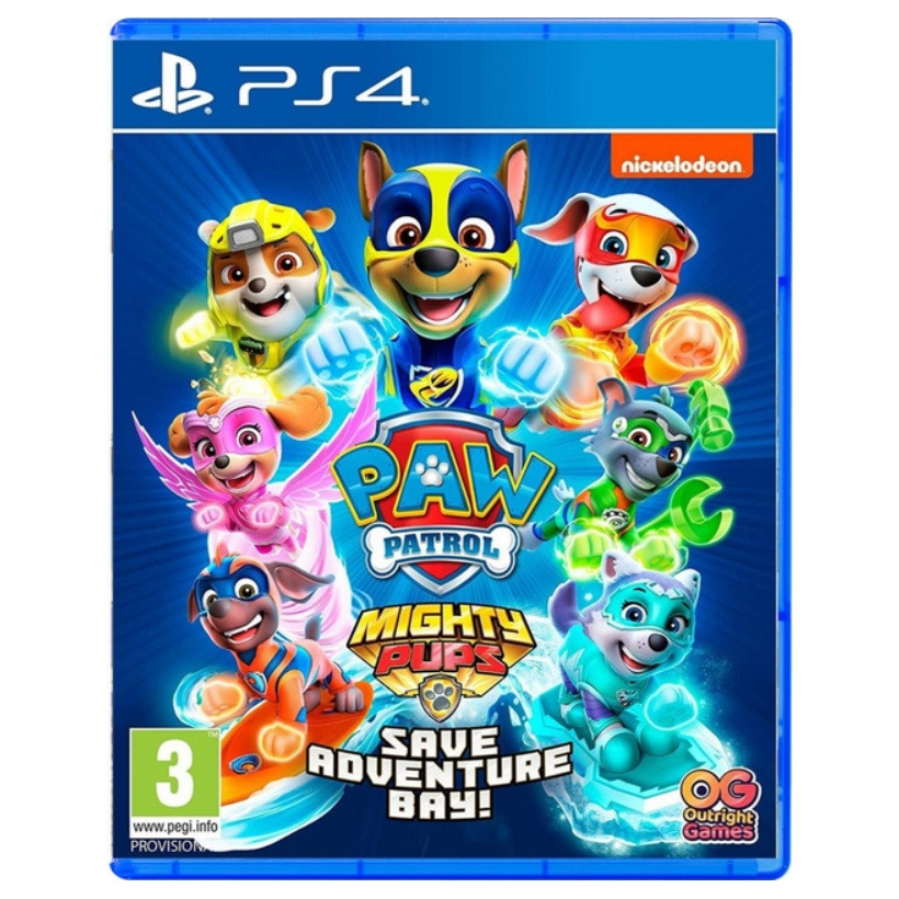 Гра PAW Patrol Mighty Pups Save Adventure Bay для PS4 (російська версія)