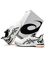 Білі текстильні чоловічі кросівки Чоловічі кросівки ASICS GT-1000 11 White Grey Демісезонні Асікс