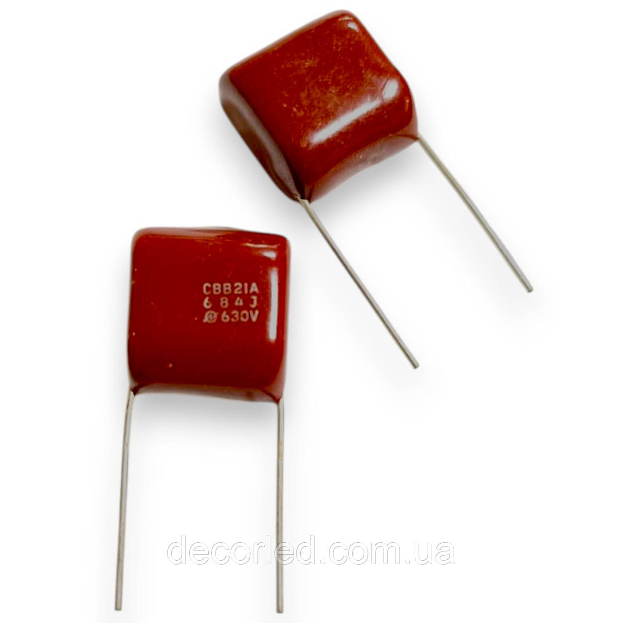 Конденсатор метало-плівковий CBB21A (версія A / покращена) 0,68ufx630V 5% /JMX, фото 1