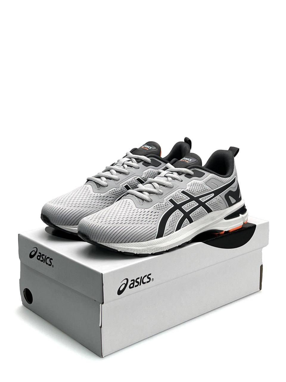 Сірі текстильні чоловічі кросівки ASICS GT-1000 11 Grey Black Демісезонні Асікс, фото 1