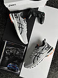 Сірі текстильні чоловічі кросівки ASICS GT-1000 11 Grey Black Демісезонні Асікс, фото 9