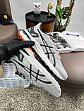Сірі текстильні чоловічі кросівки ASICS GT-1000 11 Grey Black Демісезонні Асікс, фото 7
