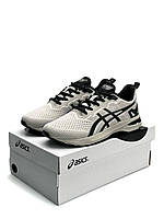 Сірі текстильні чоловічі кросівки ASICS GT-1000 11 Light Grey Black Демісезонні Асікс