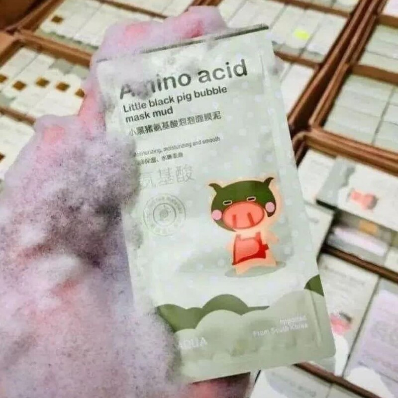 Маска для обличчя киснево-бульбашкова Bioaqua, 4 мл, фото 1